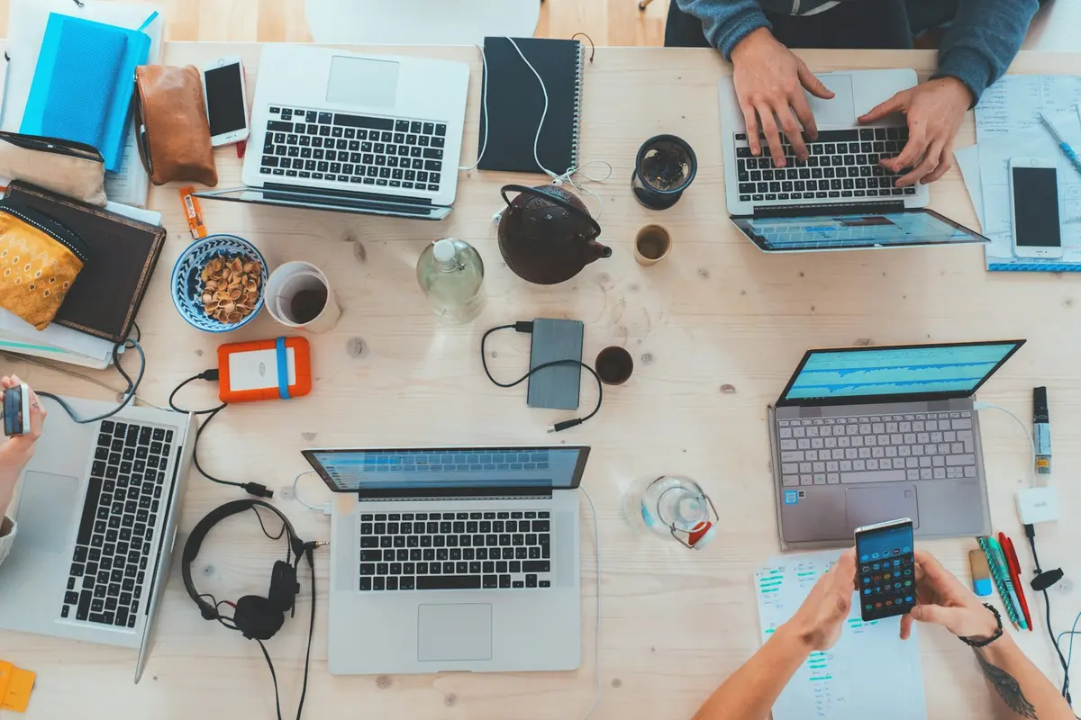 An automation flow connecting messages, bookings, and reports